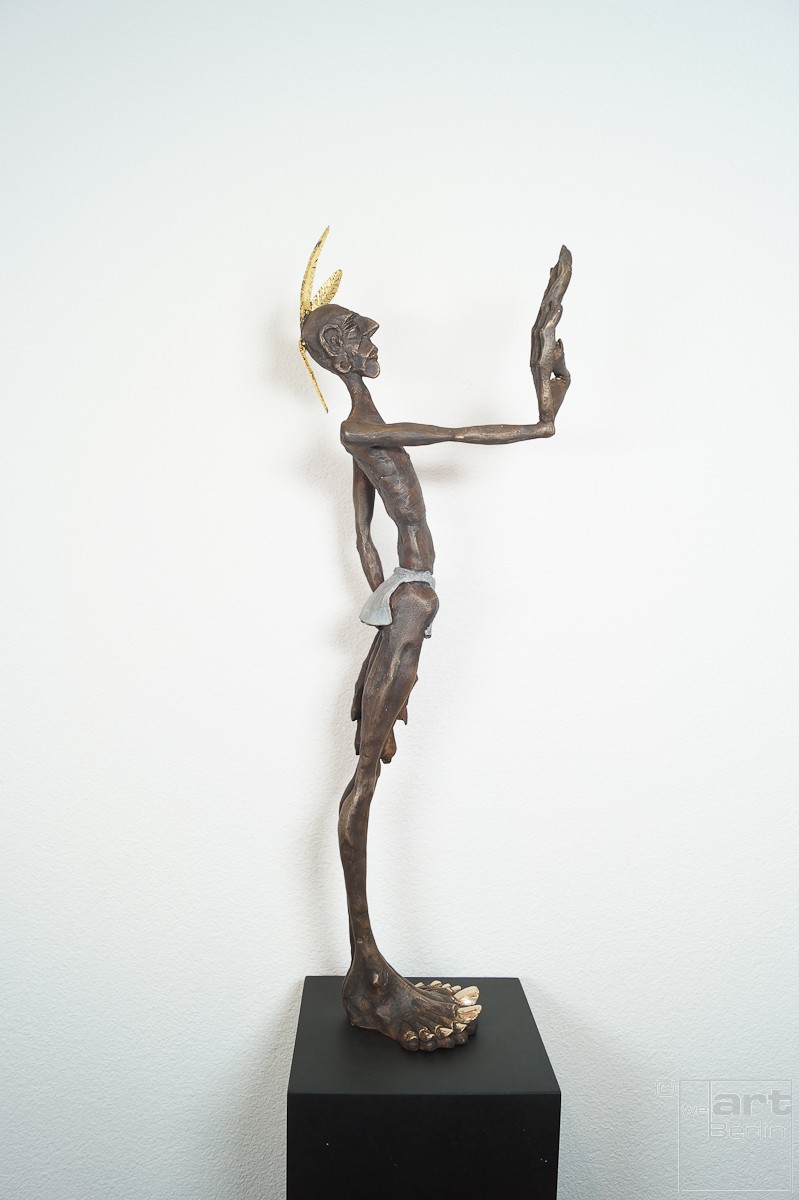 Do no harm | Bronze Plastik, Skulptur von Tim David Trillsam, Edition