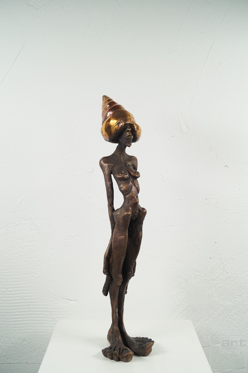 Denkspirale - Bronze Plastik, Skulptur von Tim David Trillsam, Edition
