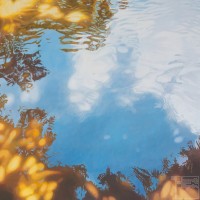Sonne im Wasser