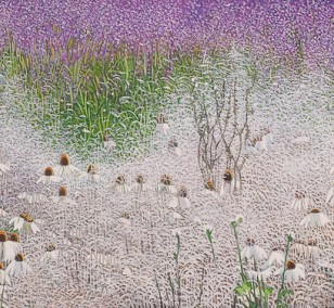 Garten Eden 4 | Malerei von Sven Wiebers | Acryl auf Baumwolle, realistisch
