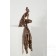 Der Kantenhocker - seiltich von rechts, Bronze Plastik, Skulptur von Tim David Trillsam, Edition