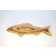 Wandinstallation Forellenschwarm (aus 3) | Künstler Marek Schovanek | Einzelansicht Fisch Plastik 1 aus Holz