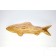 Wandinstallation Forellenschwarm (aus 3) | Künstler Marek Schovanek | Einzelansicht Fisch Plastik 3 aus Holz