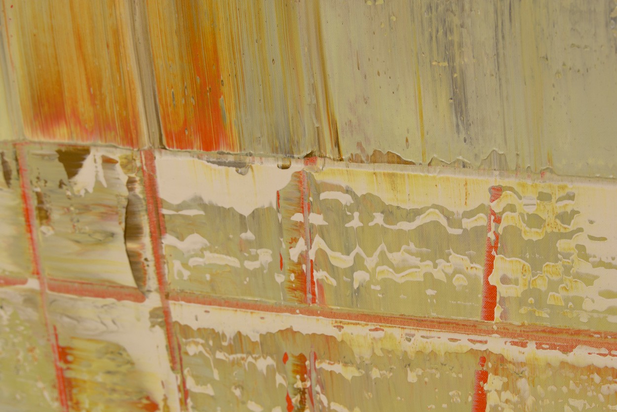 Opal-Gezeiten, Detail, Malerei von Lali Torma | Acryl auf Leinwand, abstrakt