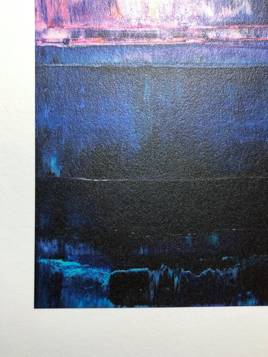 Kunstdruck Prisma 14 - Iceberg Under Line by Torma | Fineartprint Hahnemühle, Limitierung 10 - Detail2