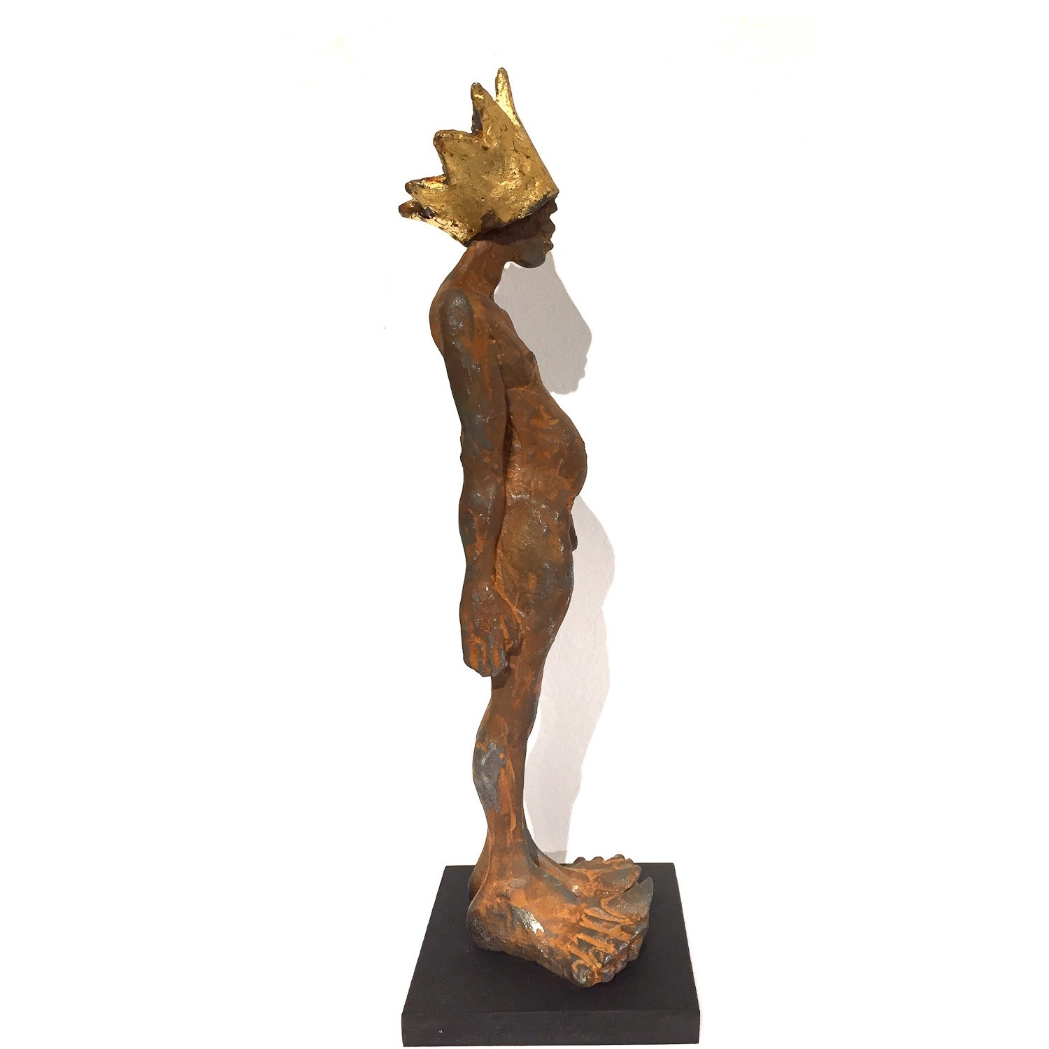 Kleiner Prinz - von links, Eisen Plastik, Skulptur von Tim David Trillsam, Edition
