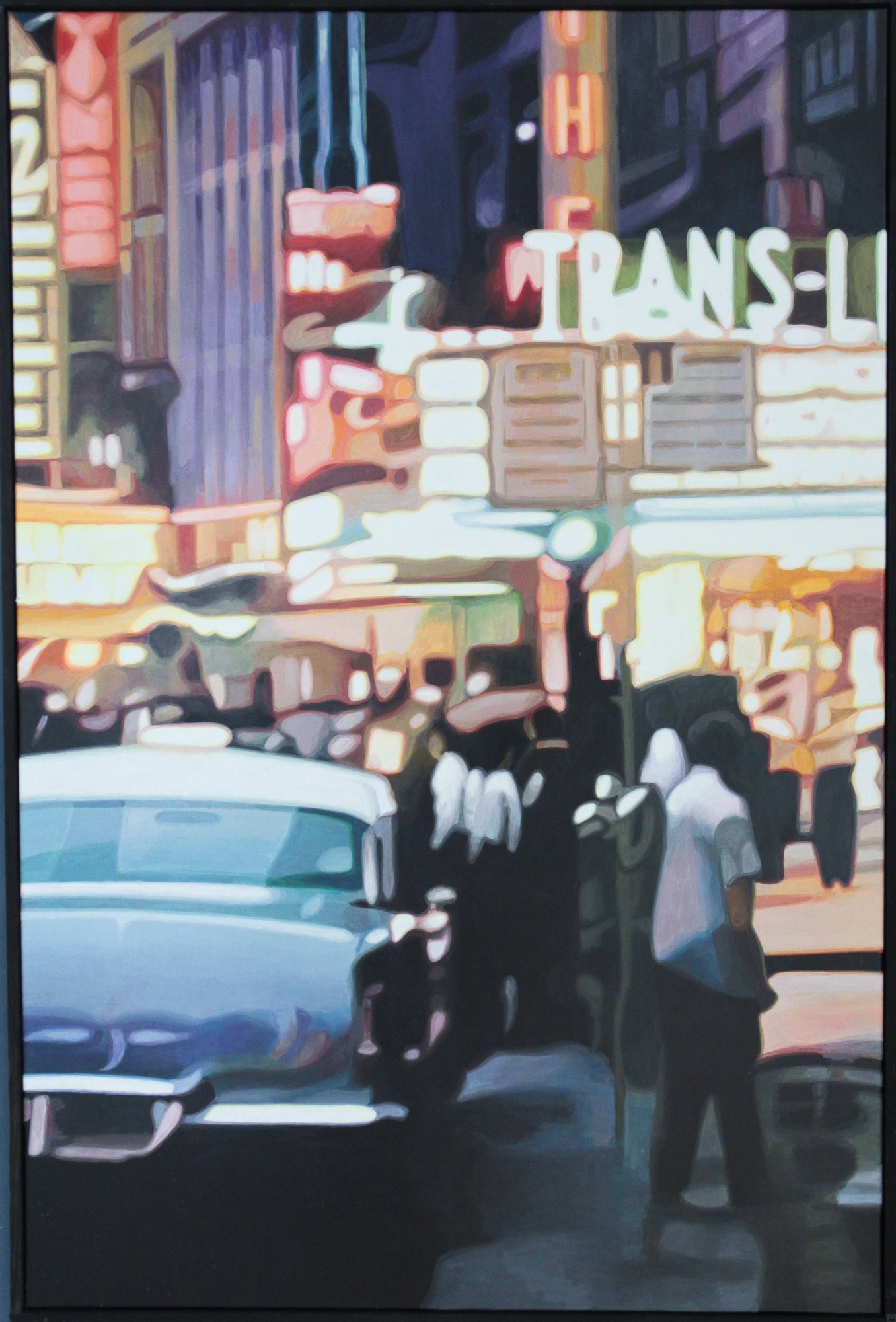 Trans Lux | Malerei von Sven Wiebers | Acryl auf Baumwolle, realistisch