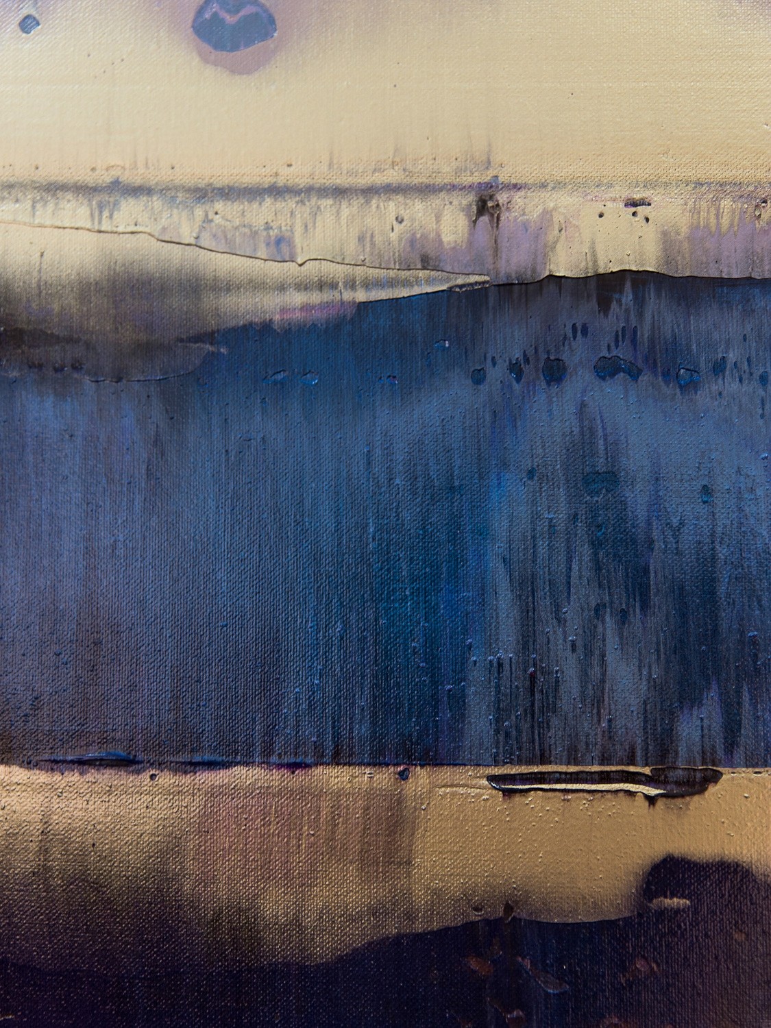 Prisma 17 – Amarant Dunst | Malerei von Lali Torma | Acryl auf Leinwand, abstrakt, Detail 1