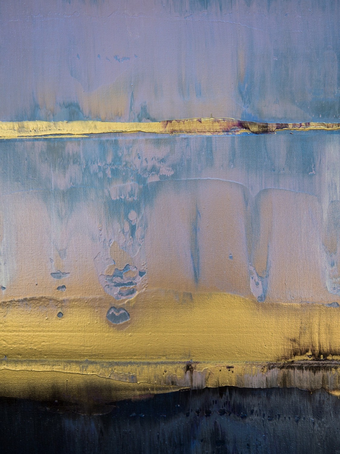 Prisma 17 – Amarant Dunst | Malerei von Lali Torma | Acryl auf Leinwand, abstrakt, Detail 7