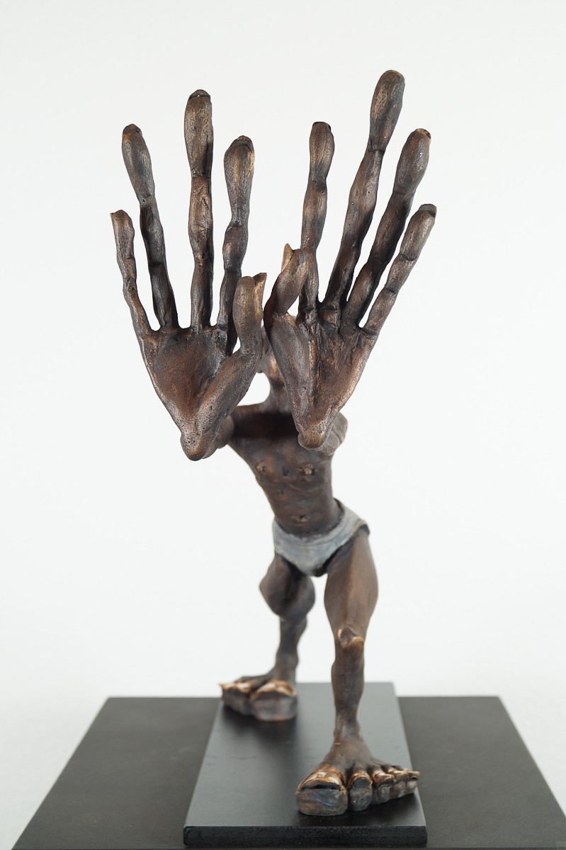 Der Klügere gibt nach | Bronze Plastik, Skulptur von Tim David Trillsam, Edition - 7