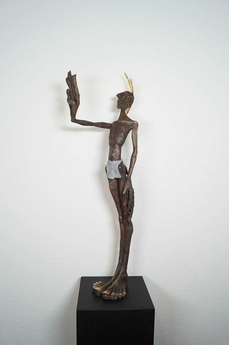Do no harm | Bronze Plastik, Skulptur von Tim David Trillsam, Edition - 3