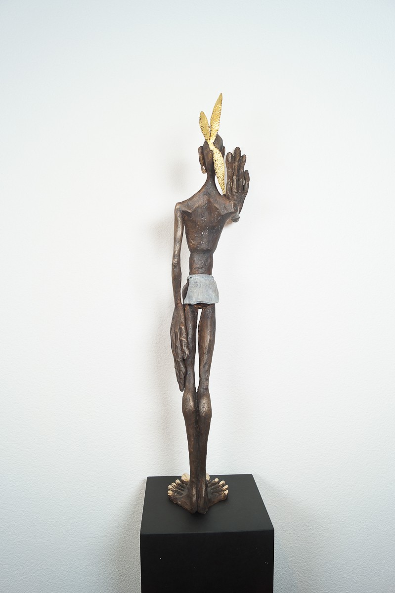 Kleiner Bruder | Bronze Plastik, Skulptur von Tim David Trillsam, Edition - 13