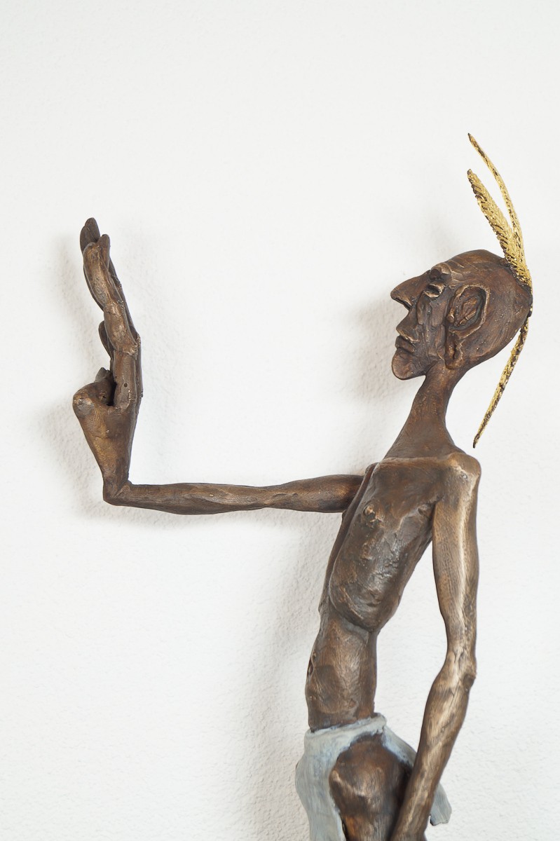 Do no harm | Bronze Plastik, Skulptur von Tim David Trillsam, Edition - 6