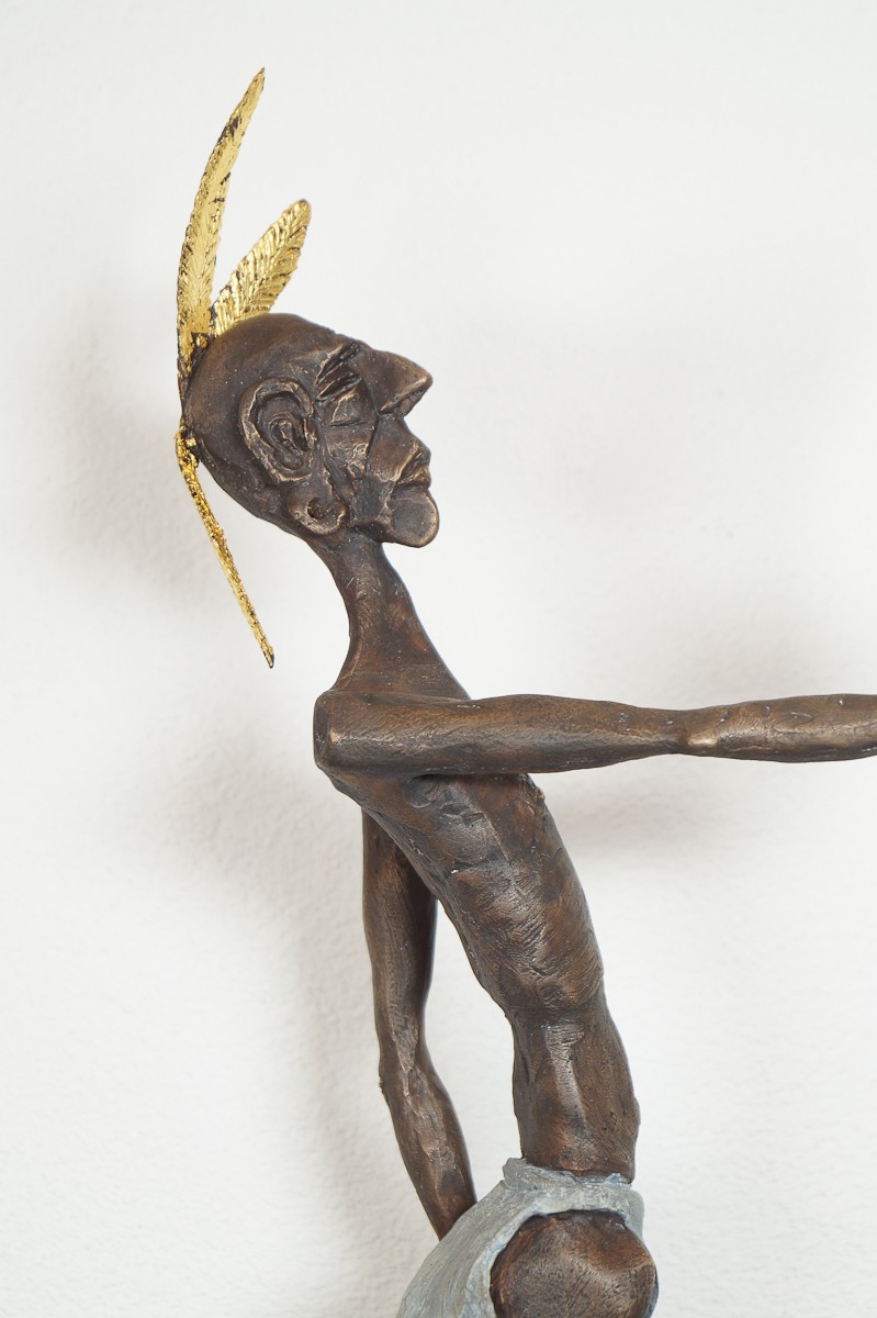 Kleiner Bruder | Bronze Plastik, Skulptur von Tim David Trillsam, Edition - 8