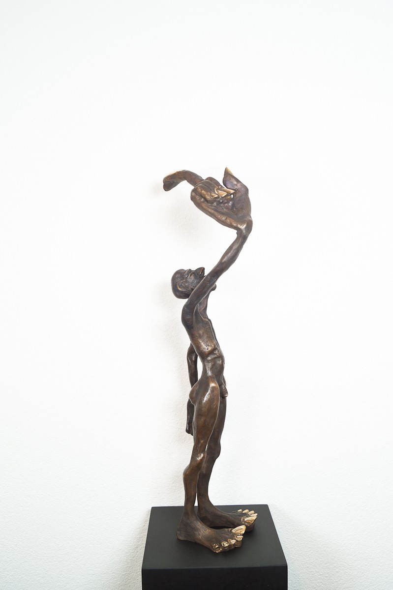 ICH 2022 | Bronze Plastik, Skulptur von Tim David Trillsam, Edition - 3