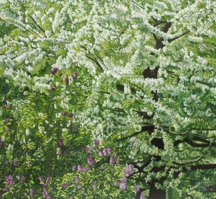 Spring | painting by Sven Wiebers | acrylic on cotton, realistic art