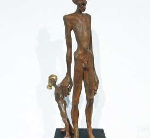 Nachlass - Eisen Plastik, Skulptur von Tim David Trillsam, Edition