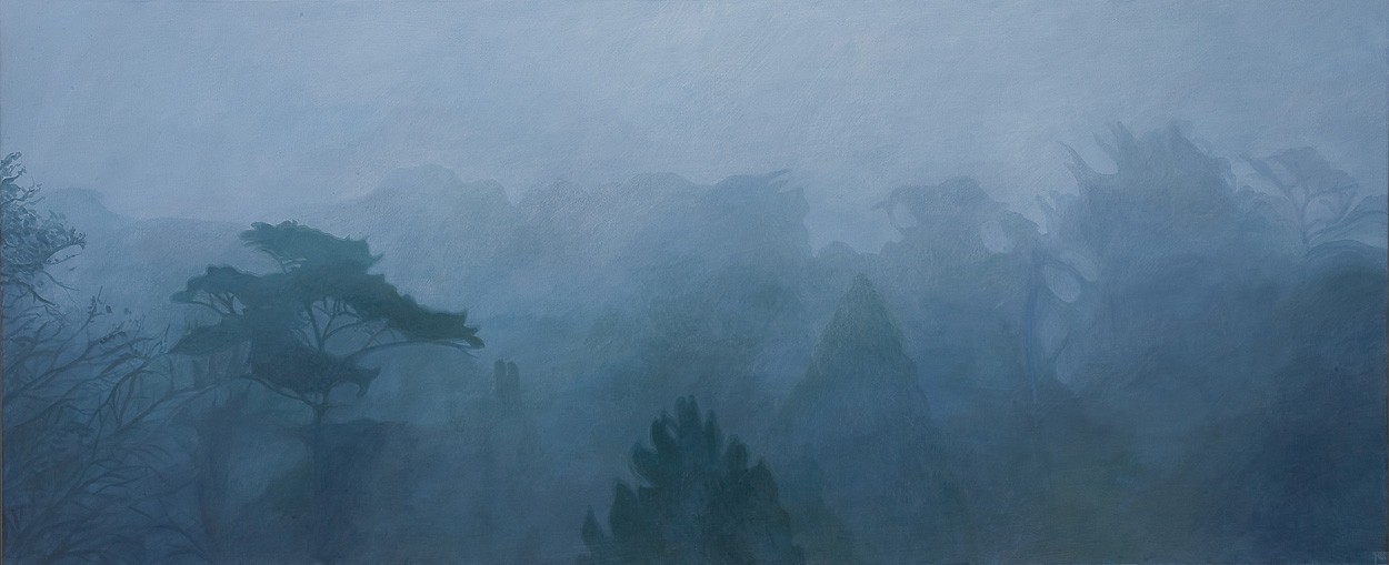 The Day arrives | painting by Sven Wiebers | acrylic on cotton, realistic art