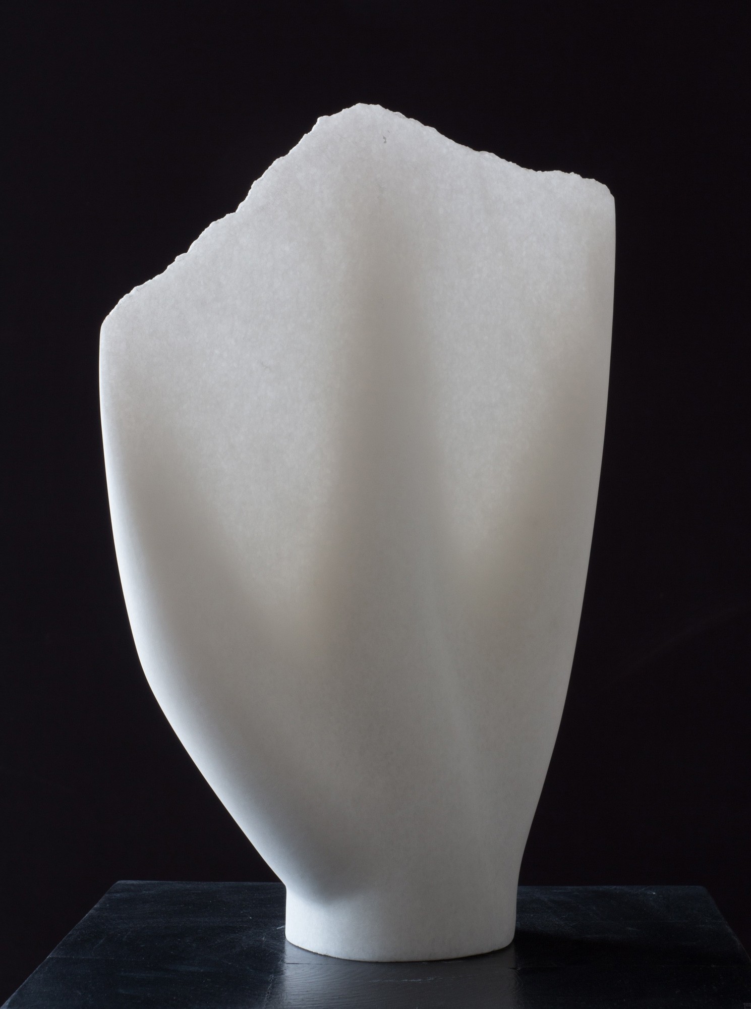 Undine, Stone sculpture, Marble by sculptor Klaus W. Rieck
