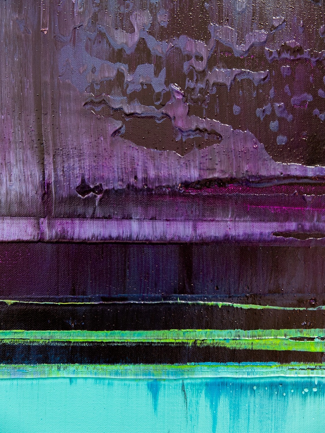 Prisma 16 – Verbotener Fluss | Malerei von Lali Torma | Acryl auf Leinwand, abstrakt (4)