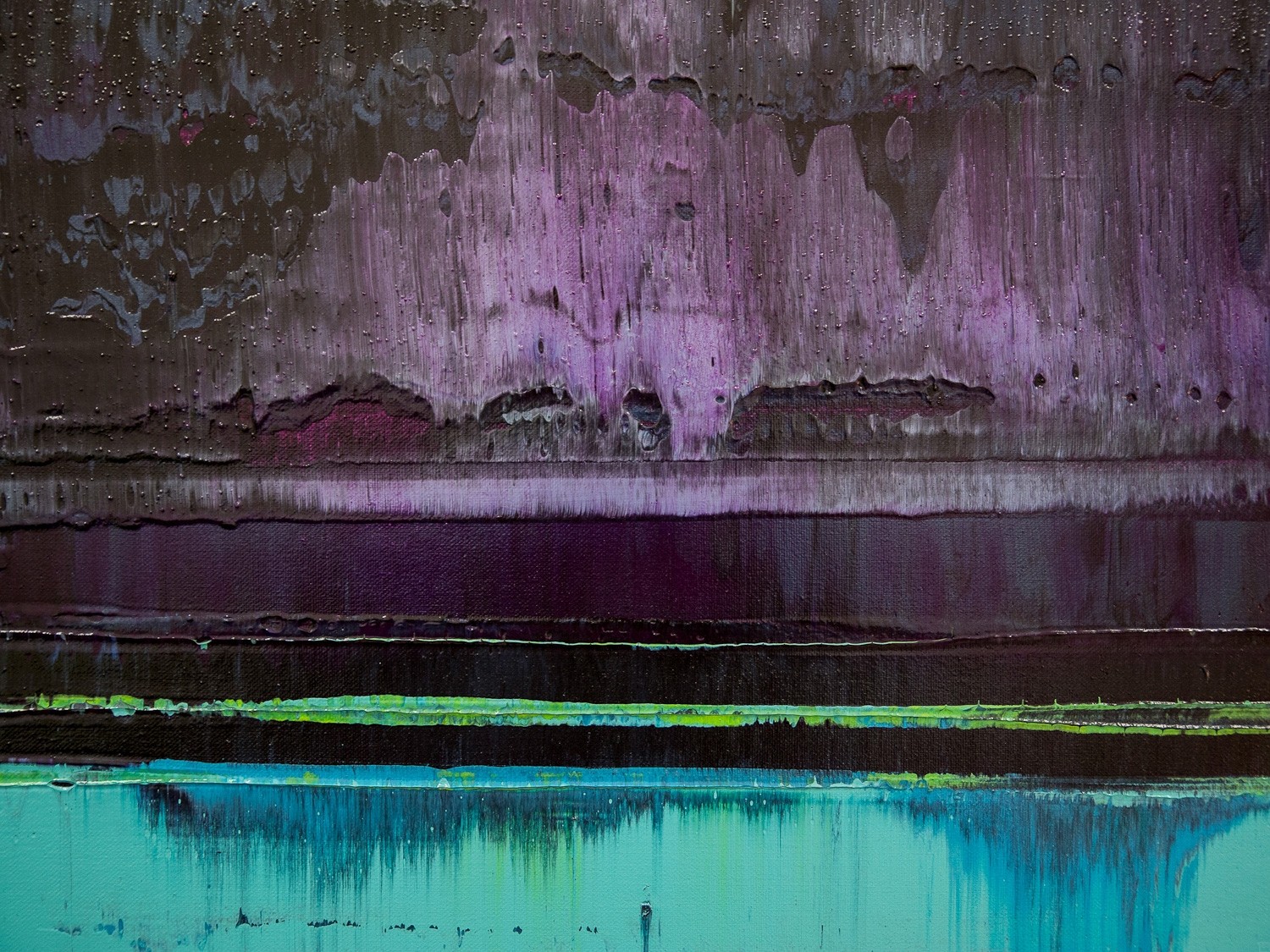 Prisma 16 – Verbotener Fluss | Malerei von Lali Torma | Acryl auf Leinwand, abstrakt (5)