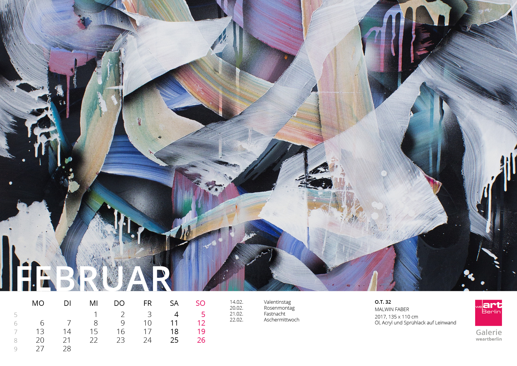 weartberlin Kunst Kalender 2023