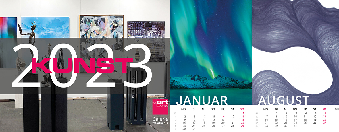 Kunst Kalender 2023 | Galerie weartberlin